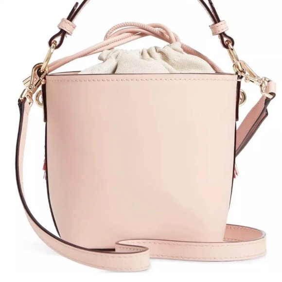 Kate Spade Flamingo By The Pool Crossbody Bucket - Picture 5 of 8